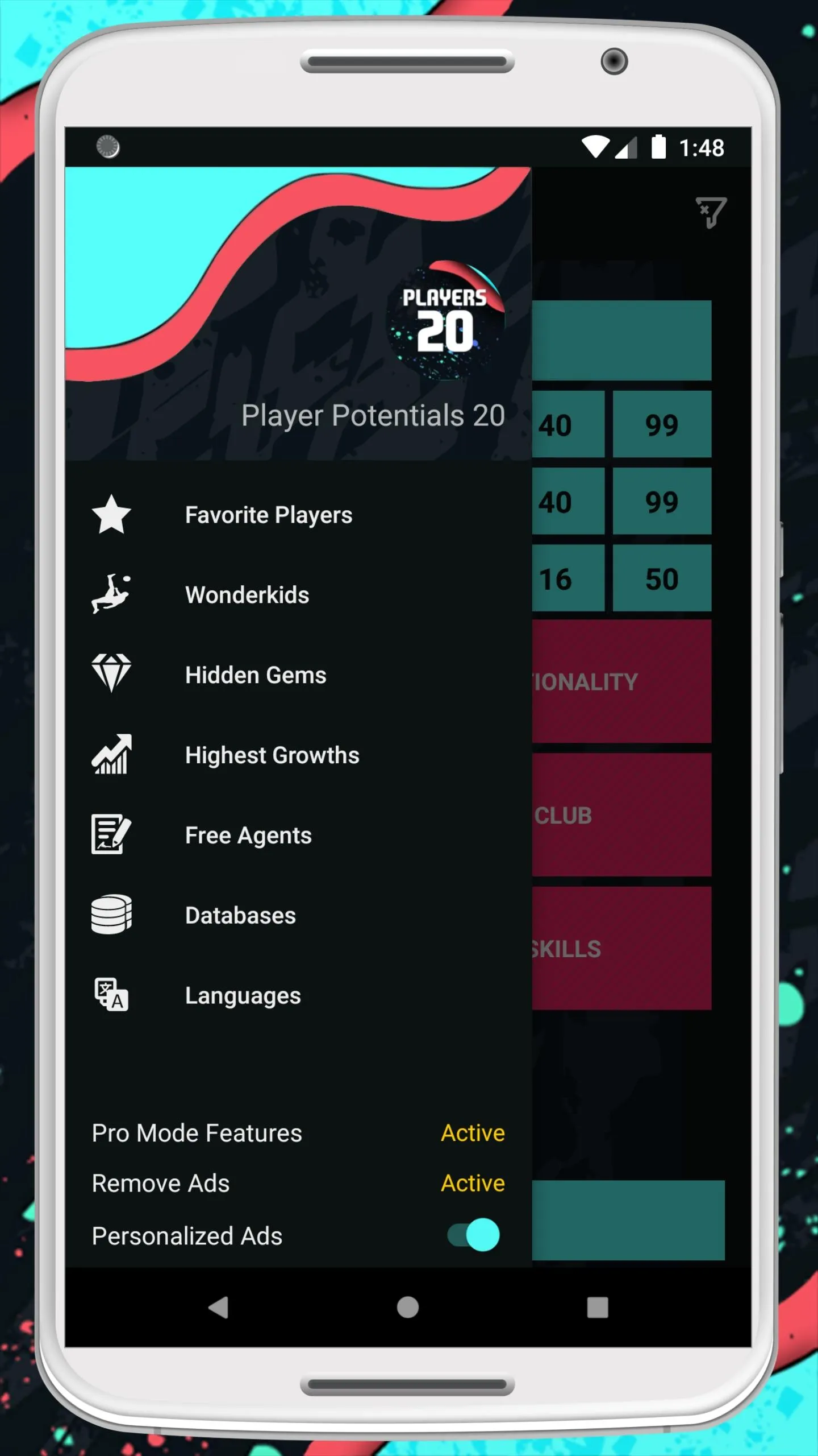 Player Potentials 20 | Indus Appstore | Screenshot