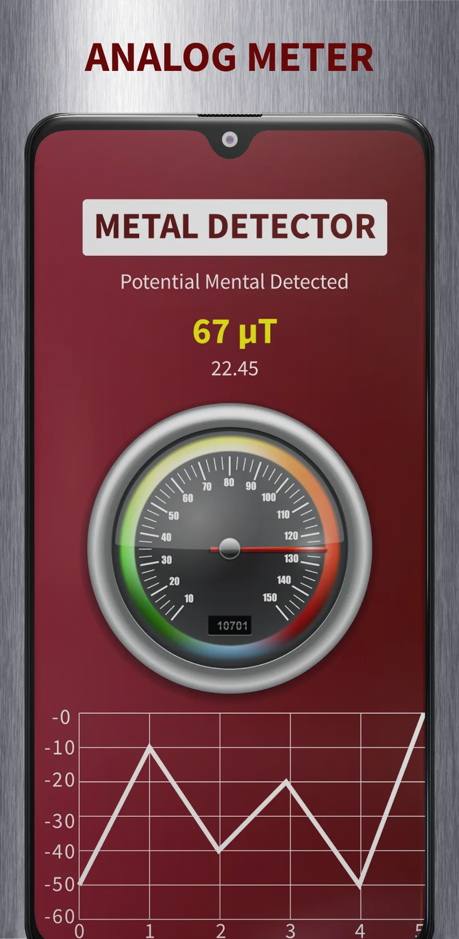 metal detector - metal finder | Indus Appstore | Screenshot