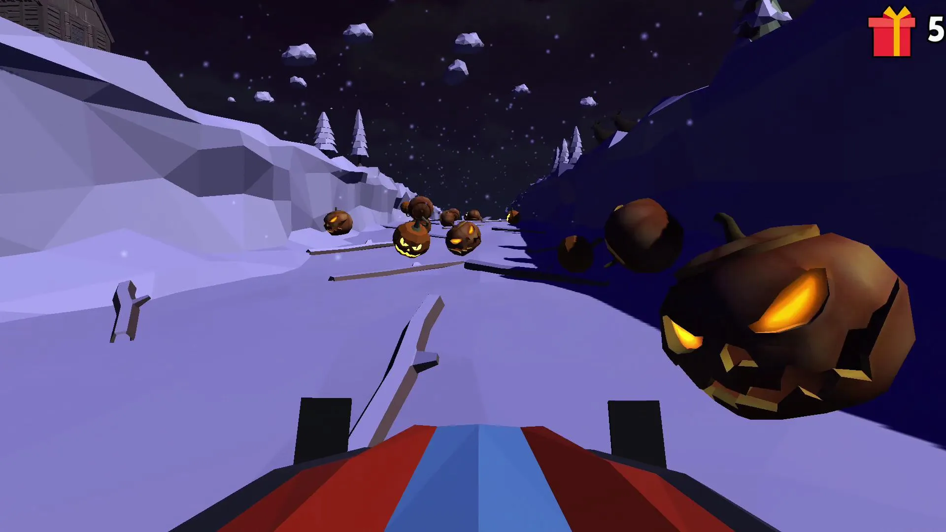 Sledge Ride: Halloween Trail | Indus Appstore | Screenshot