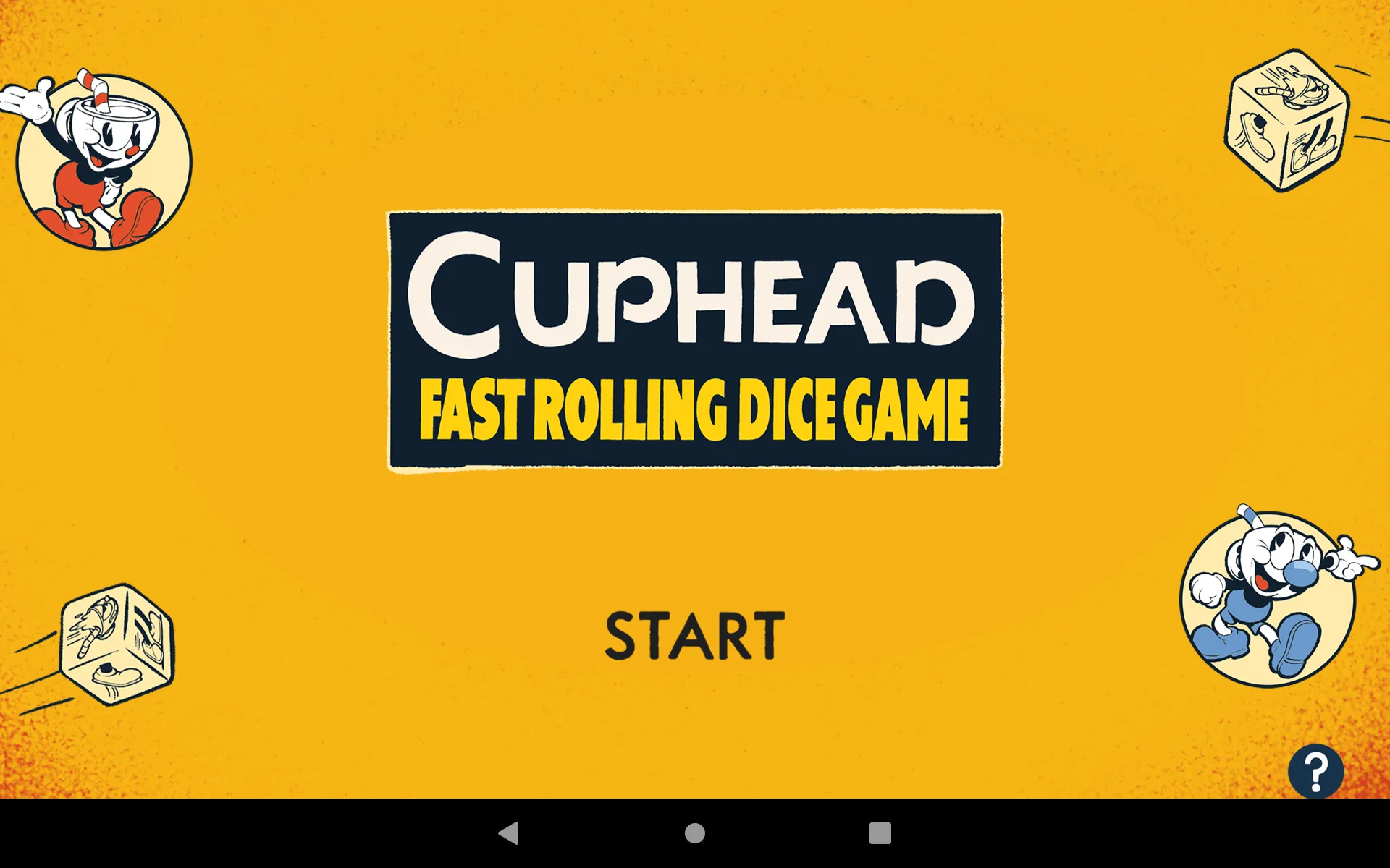 Cuphead Fast Rolling Dice Game | Indus Appstore | Screenshot