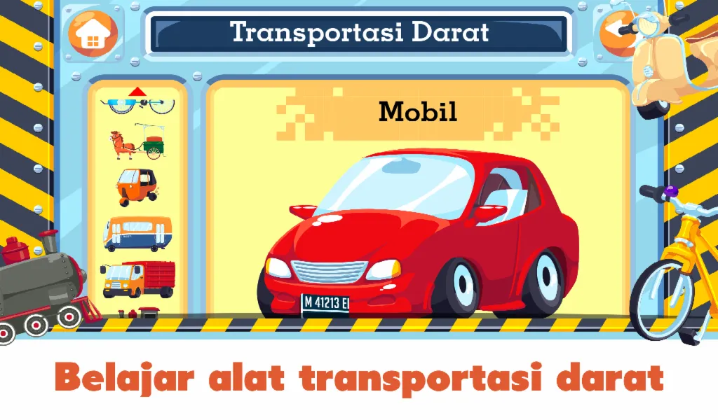 Marbel Belajar Transportasi | Indus Appstore | Screenshot