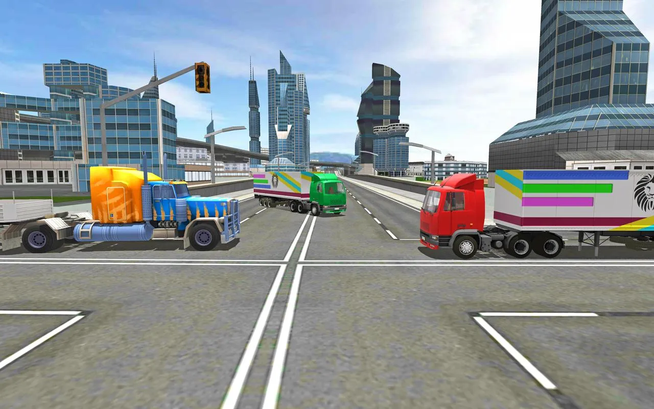 Euro Truck Driving Sim 2018 3D | Indus Appstore | Screenshot