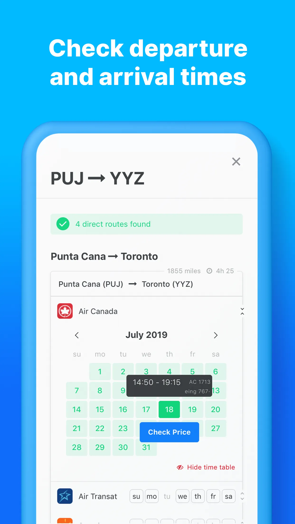 FlightConnections | Indus Appstore | Screenshot