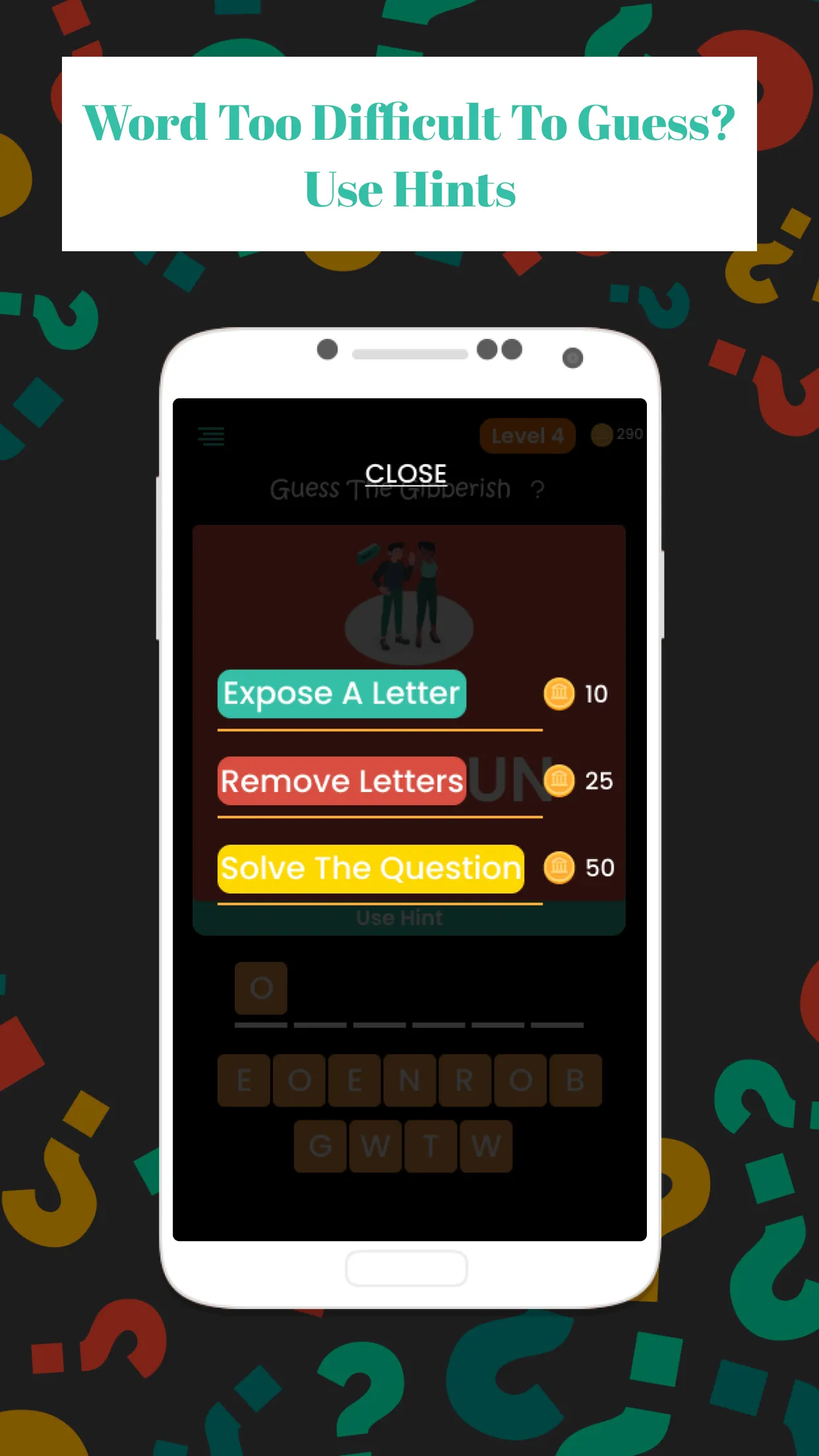 Guess The Gibberish | Indus Appstore | Screenshot