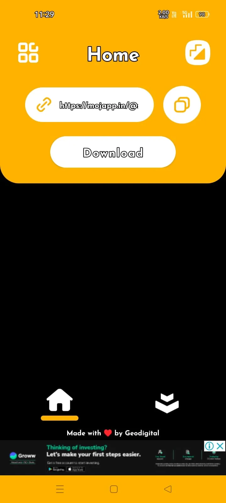 Moj Video Downloader | Indus Appstore | Screenshot
