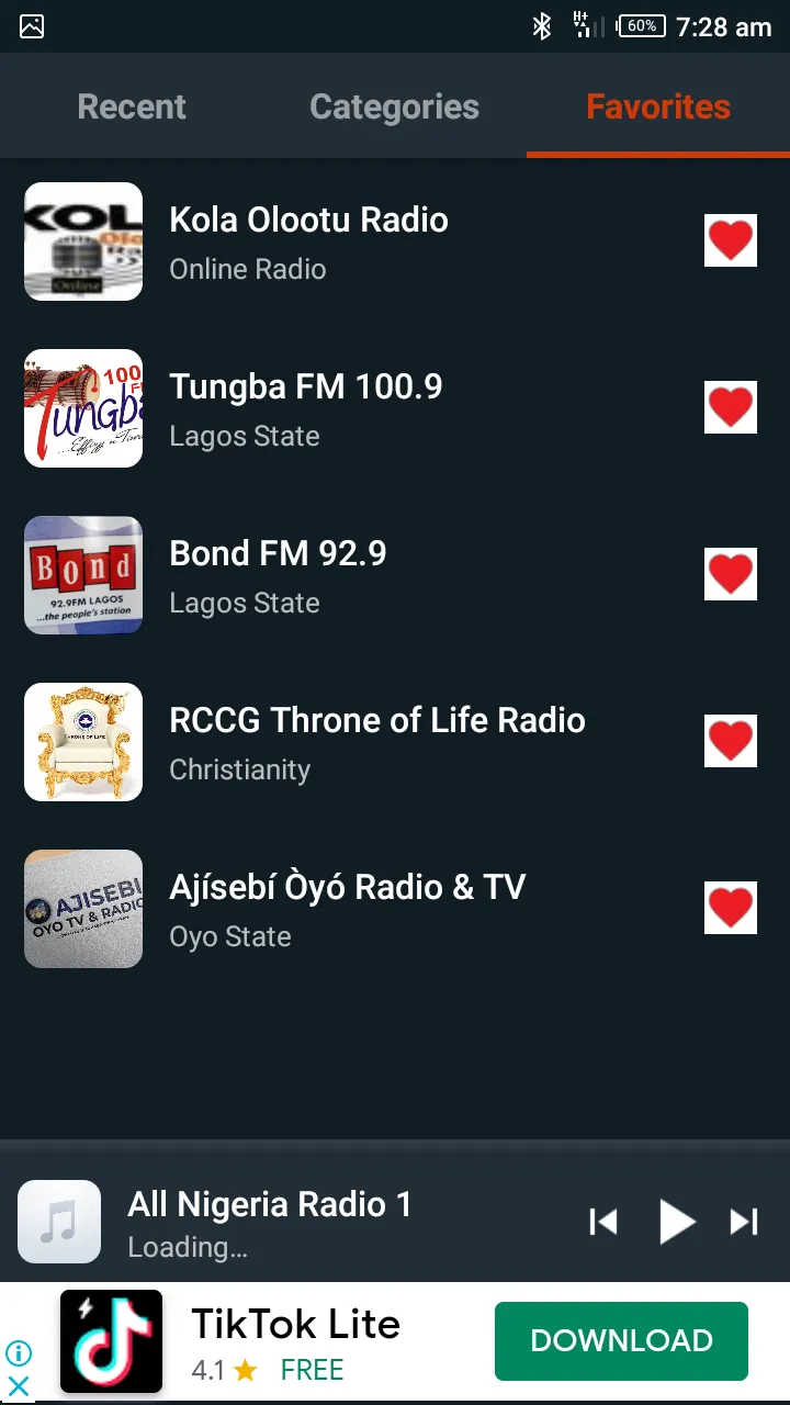 All Nigeria FM Radio-Nig Radio | Indus Appstore | Screenshot