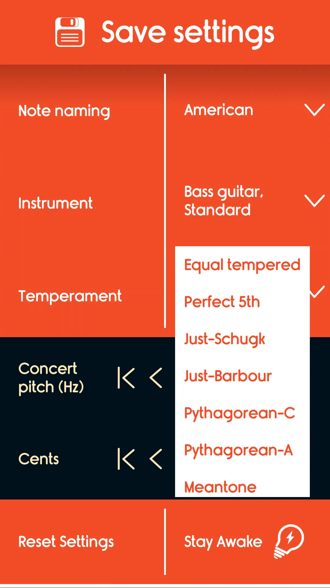 Master Bass Guitar Tuner | Indus Appstore | Screenshot