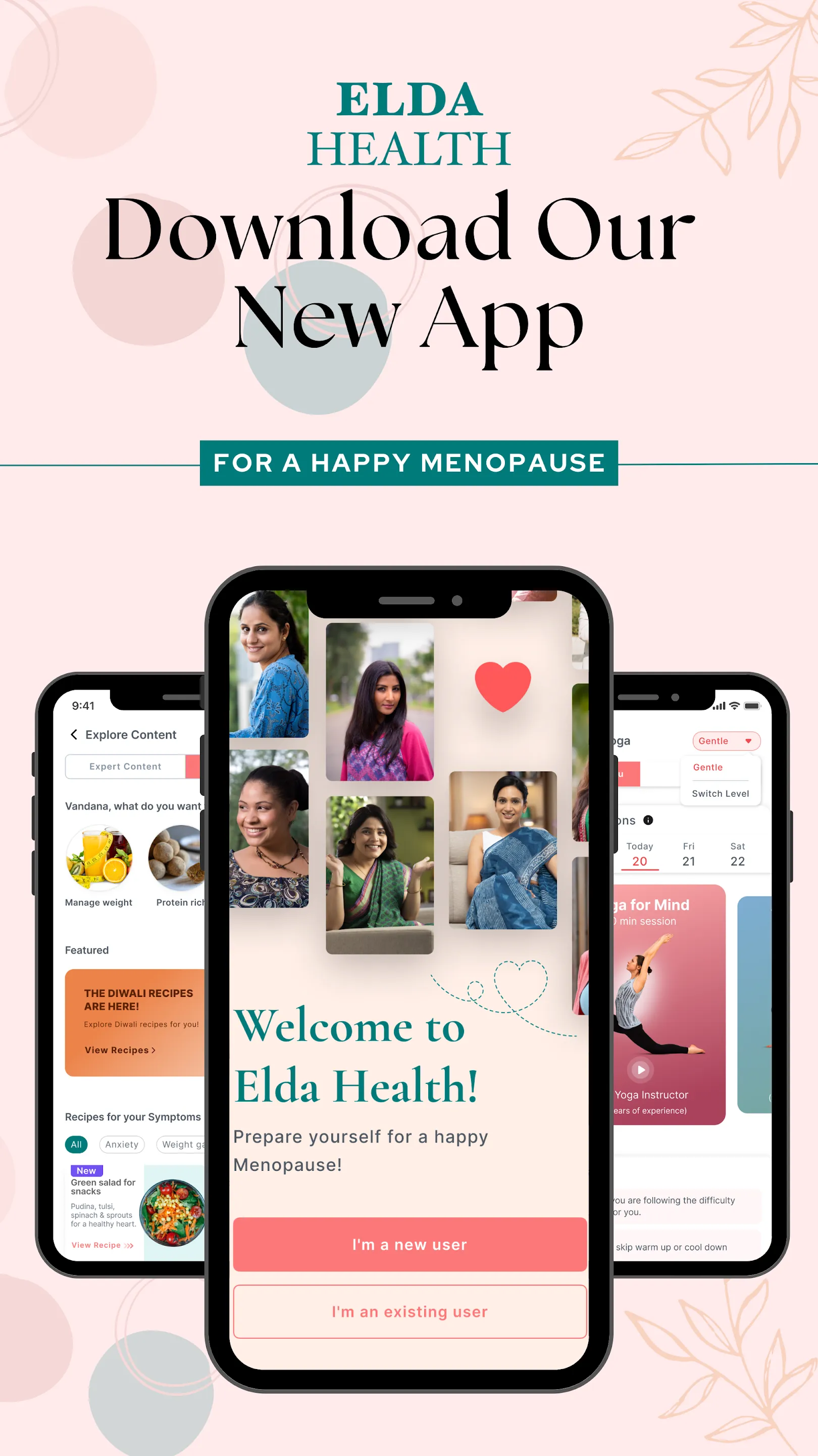 Elda Health: Menopause Care | Indus Appstore | Screenshot