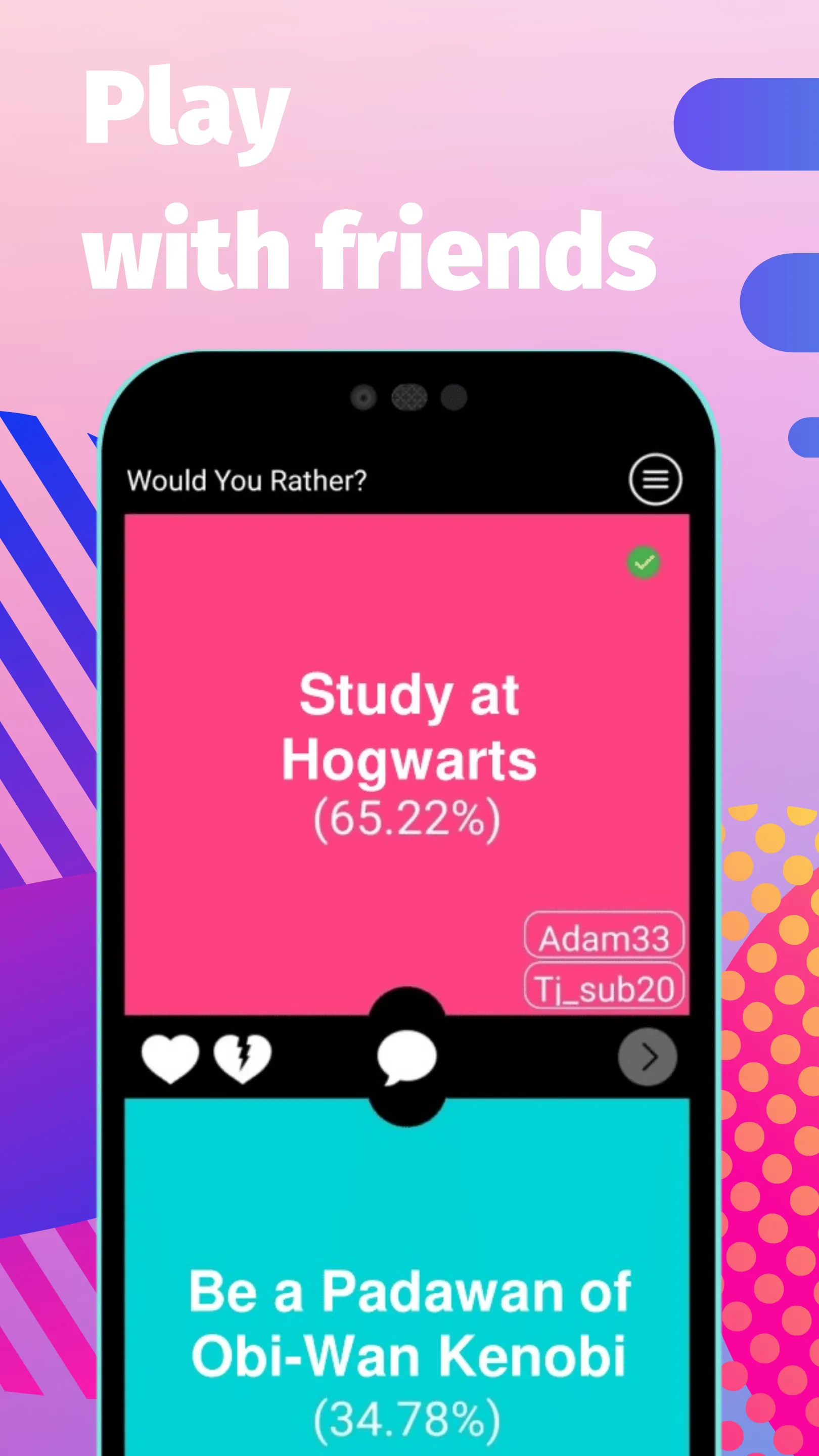 Would You Rather? questions | Indus Appstore | Screenshot