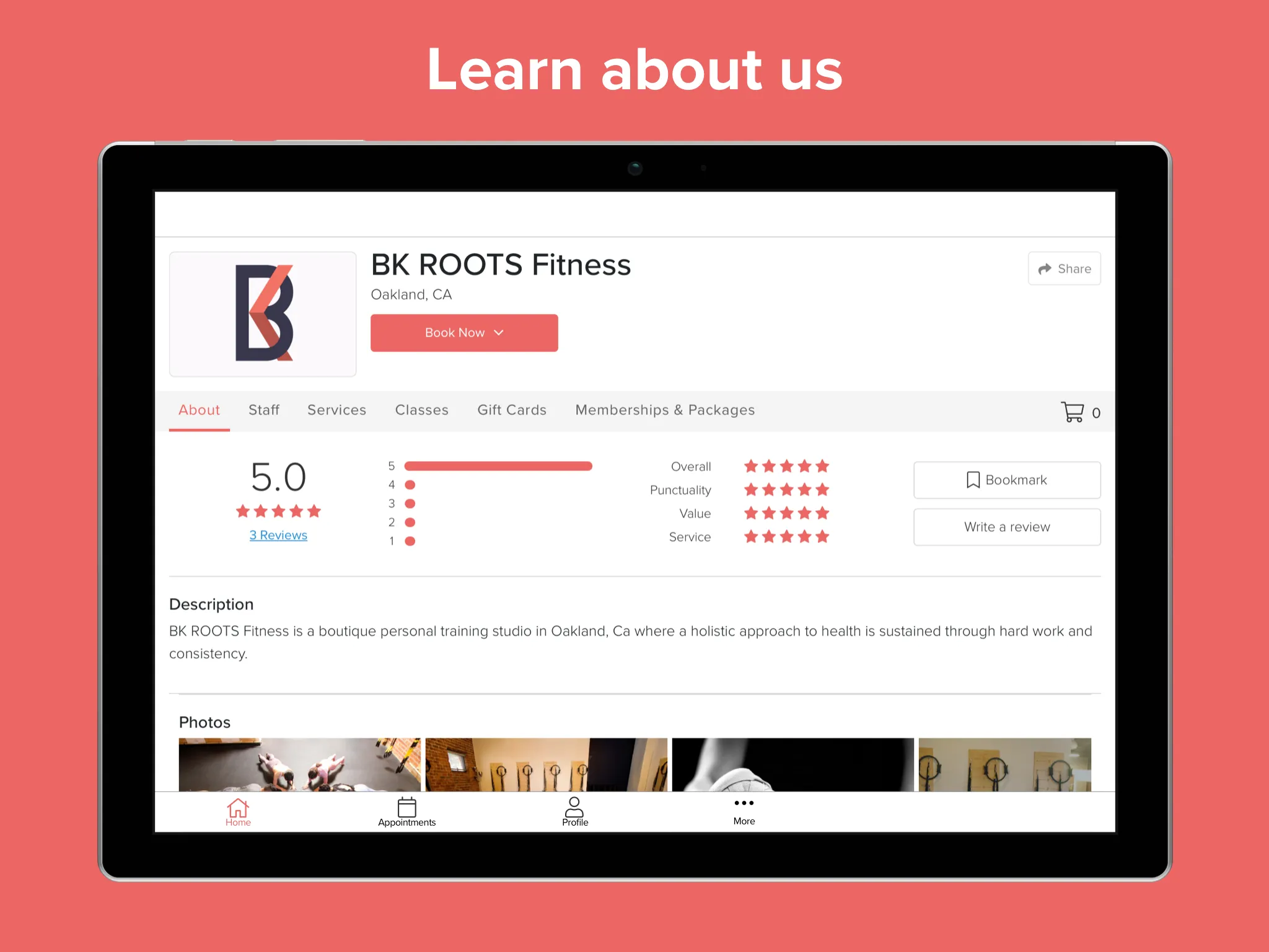 BK ROOTS Fitness | Indus Appstore | Screenshot