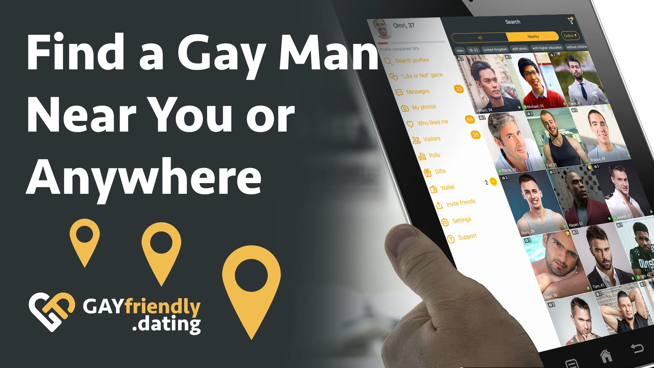 Gay guys chat & dating app | Indus Appstore | Screenshot