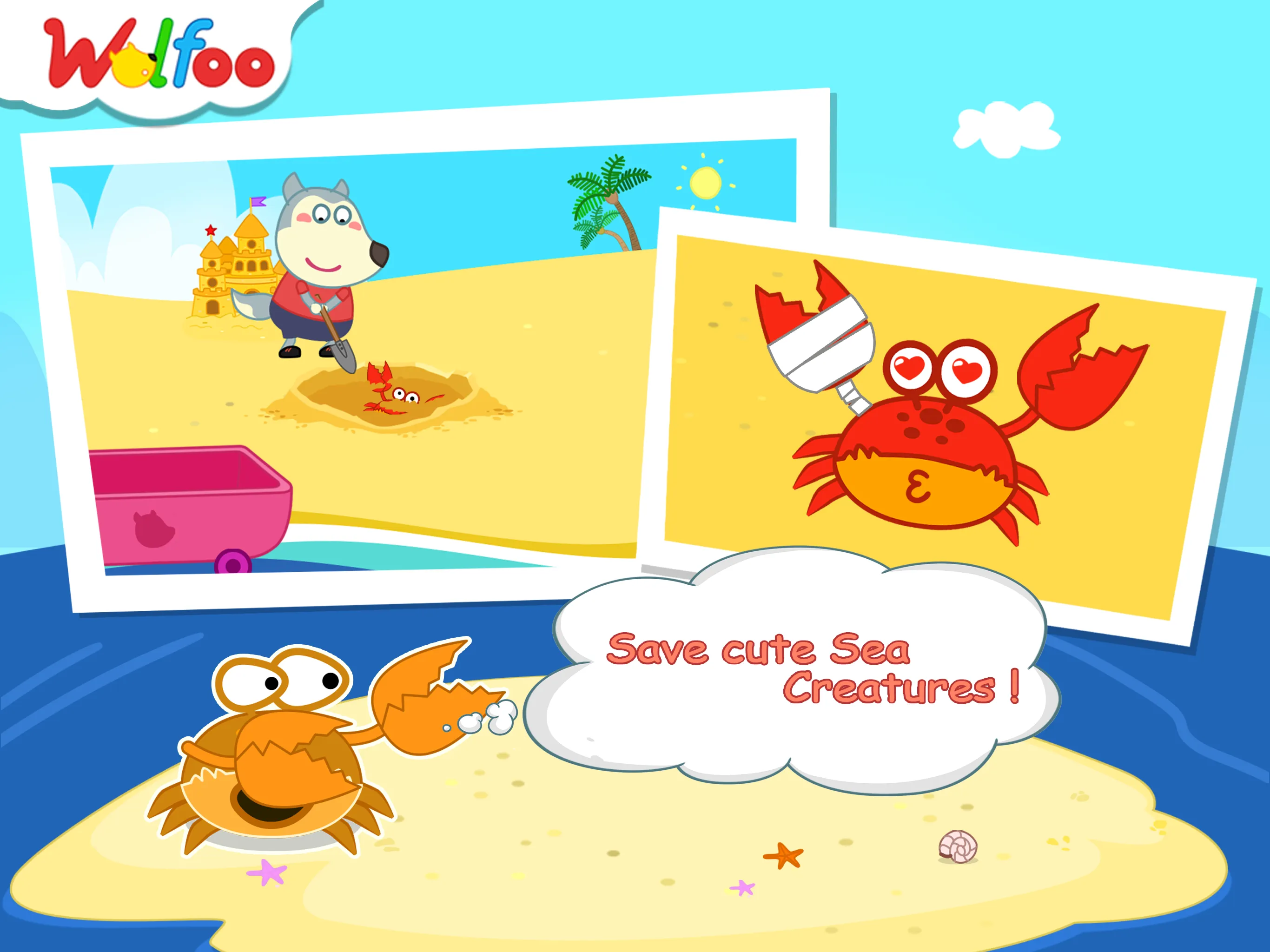 Wolfoo's treasure hunt | Indus Appstore | Screenshot