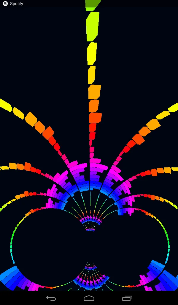 Visual Sounds Music Visualizer | Indus Appstore | Screenshot