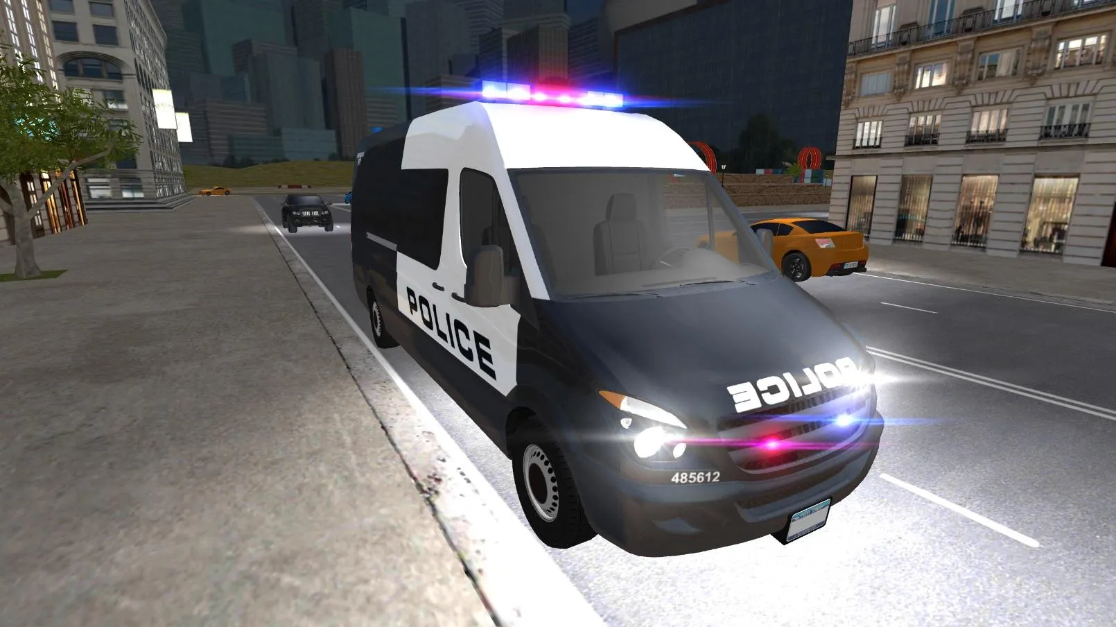 American Police Van Driving | Indus Appstore | Screenshot