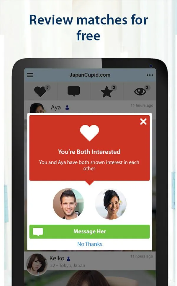 JapanCupid: Japanese Dating | Indus Appstore | Screenshot