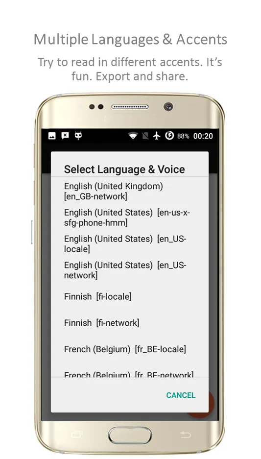 TTSReader Pro - Text To Speech | Indus Appstore | Screenshot