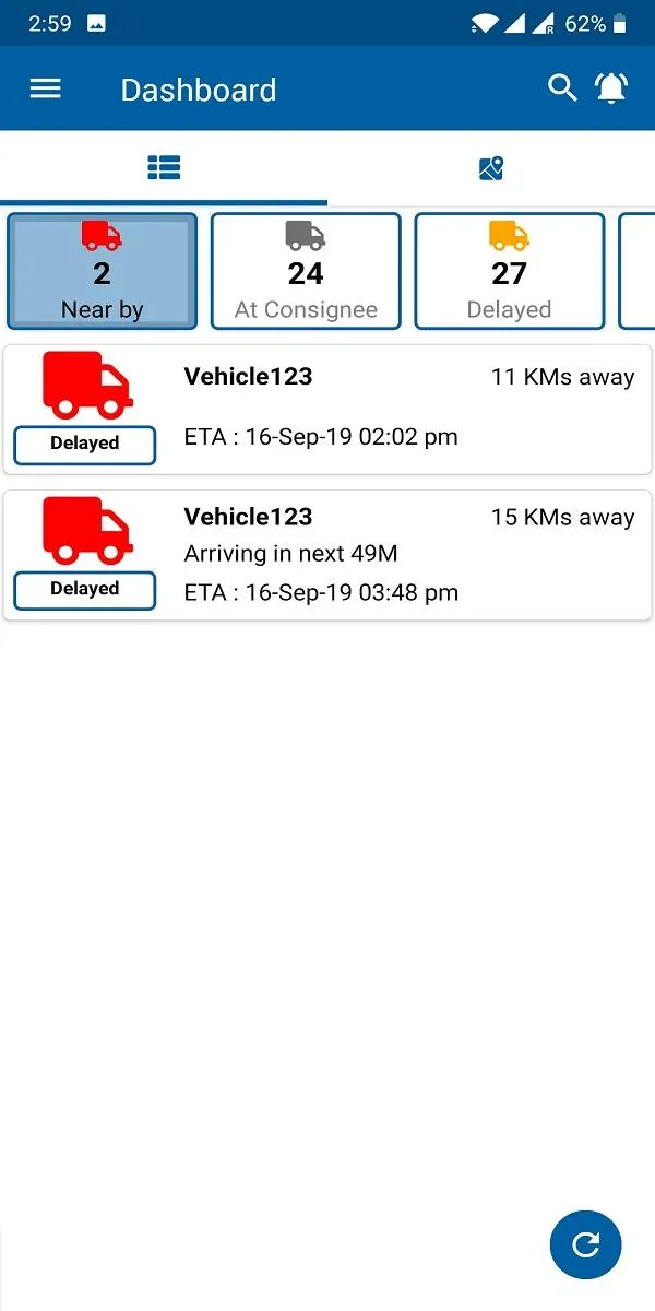 Trimble VCS Consignee | Indus Appstore | Screenshot