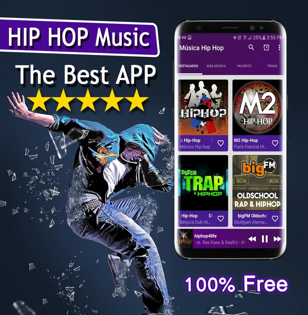 Hip Hop Music | Indus Appstore | Screenshot