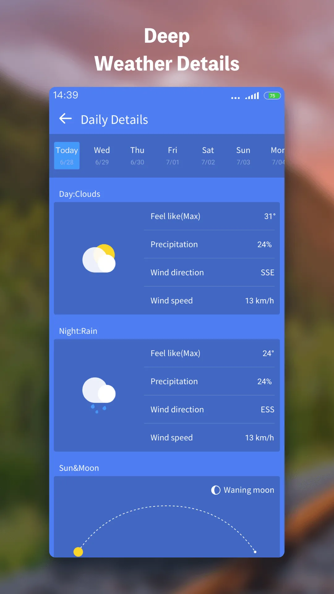 Weather Live - Radar & Widget | Indus Appstore | Screenshot