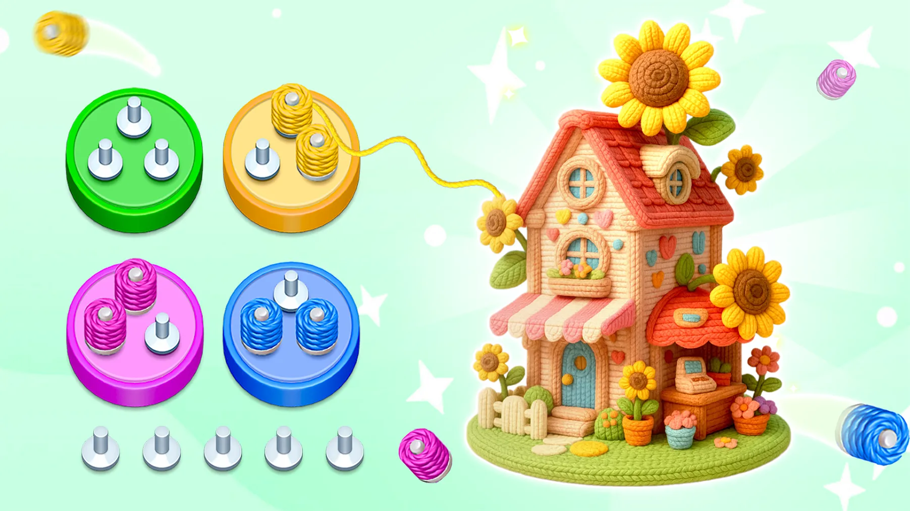 Wool Puzzle 3D | Indus Appstore | Screenshot