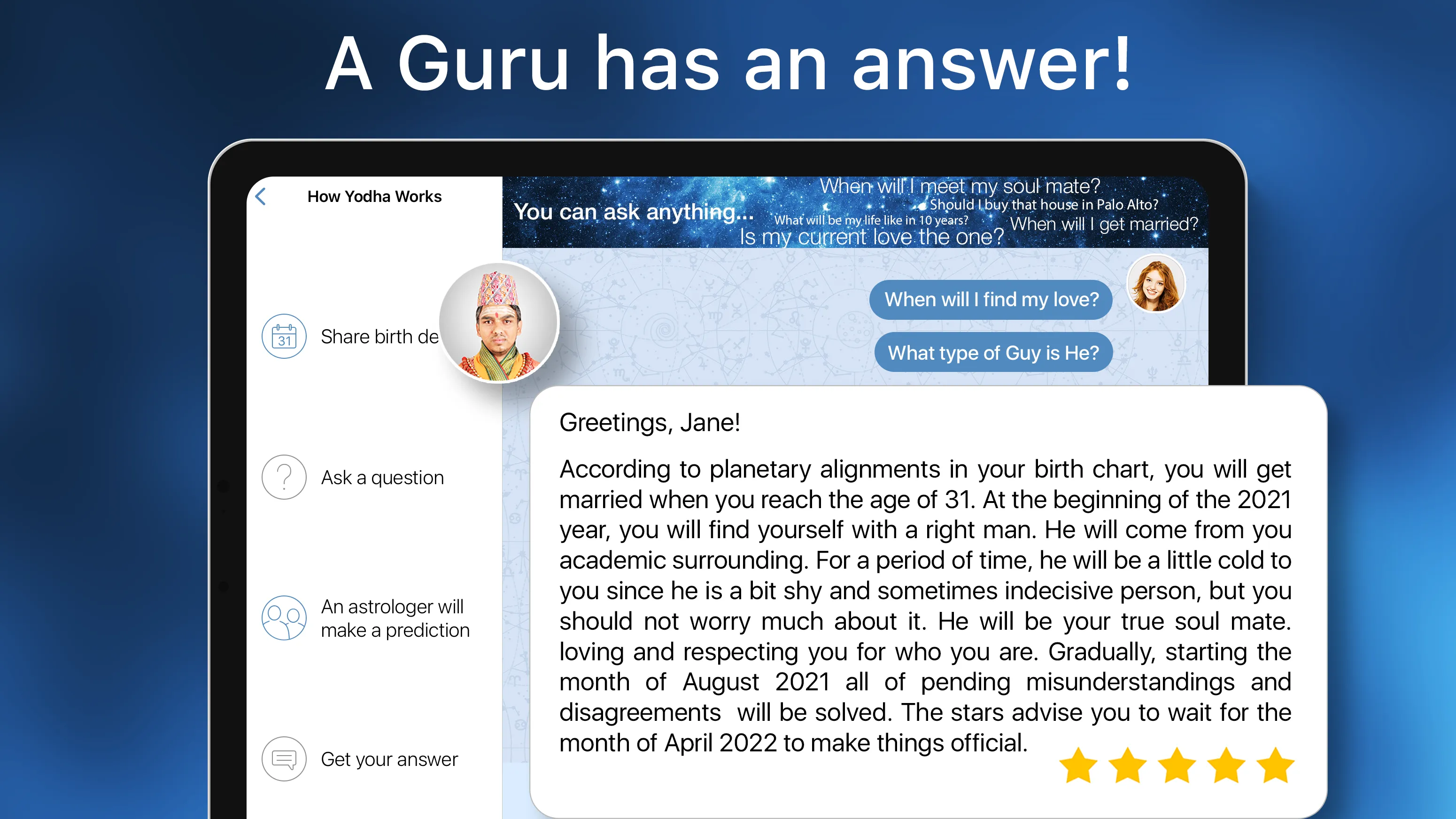Yodha My Astrology & Horoscope | Indus Appstore | Screenshot