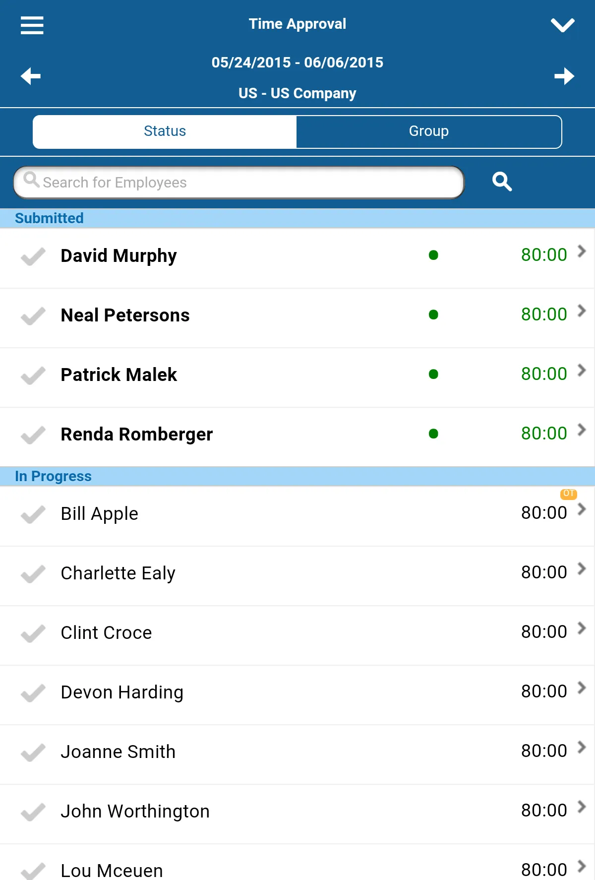 Deltek Vision Time & Expense | Indus Appstore | Screenshot