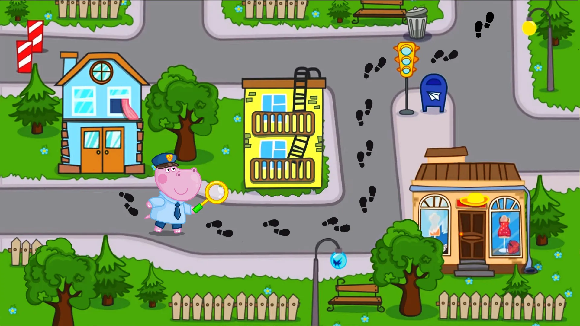 Detective Hippo: Police game | Indus Appstore | Screenshot