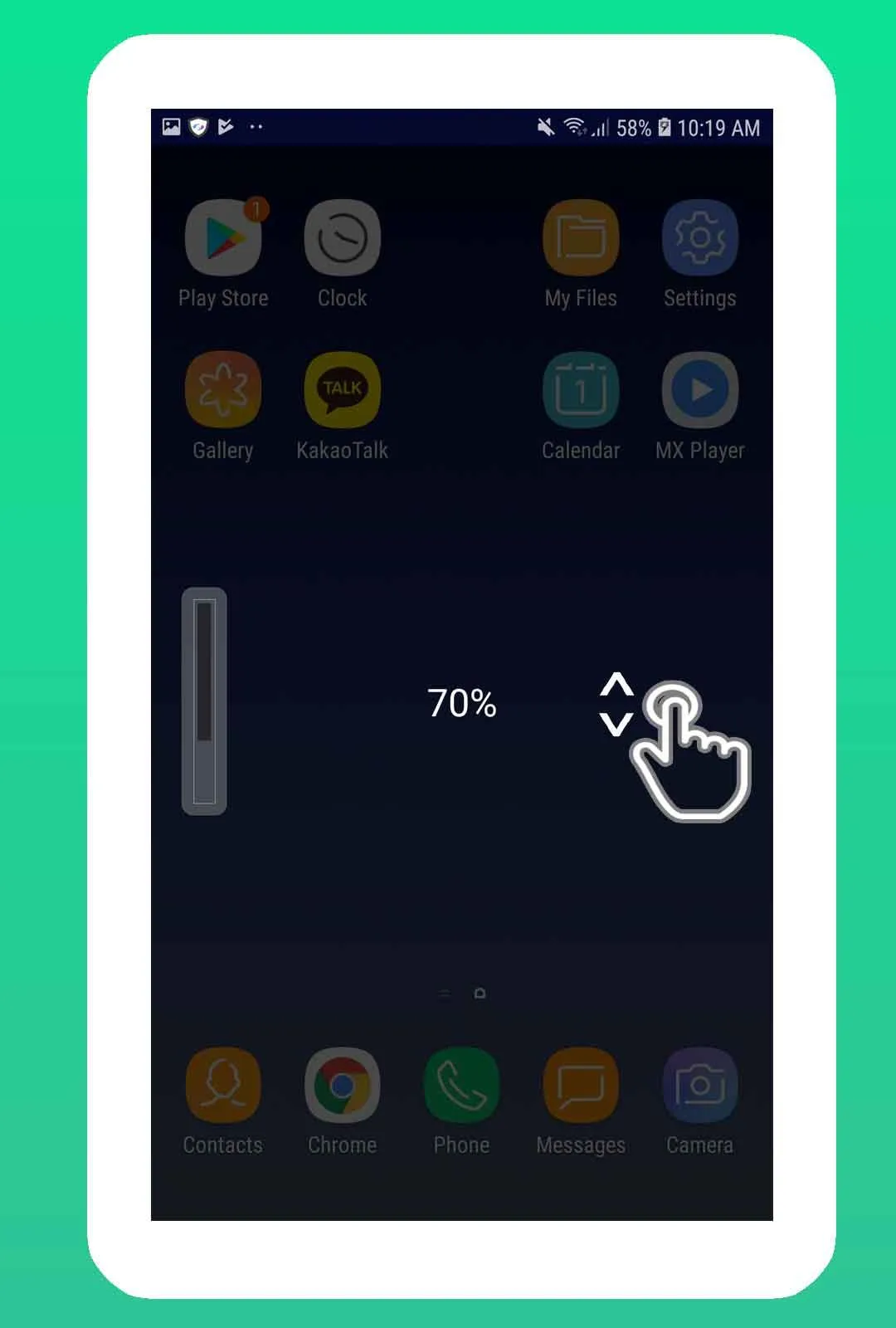 Screen Guard A - Hide screen.p | Indus Appstore | Screenshot