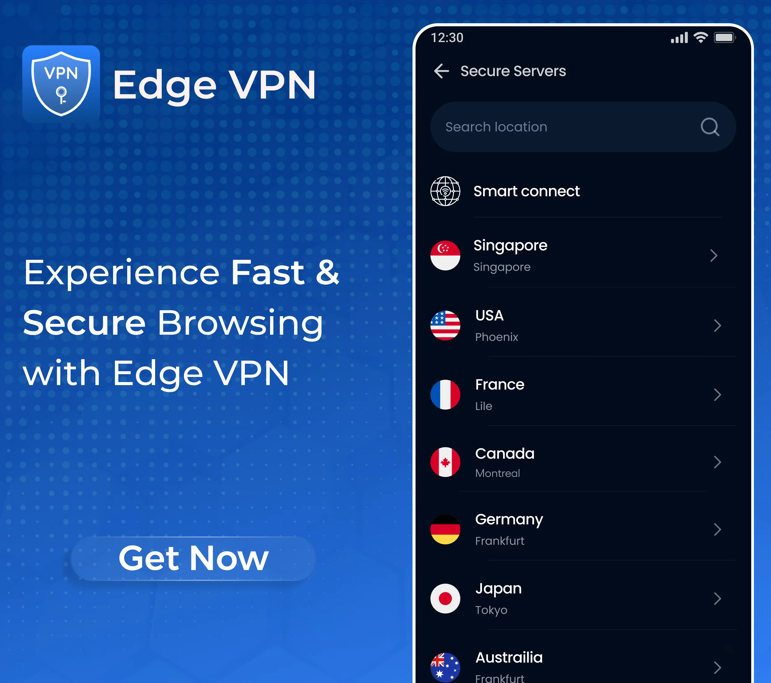 Edge VPN - Super VPN Proxy | Indus Appstore | Screenshot