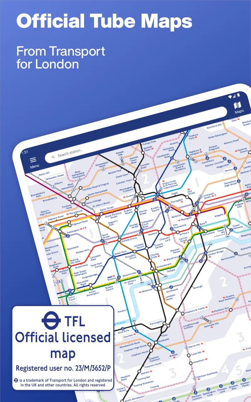 Tube Map - London Underground | Indus Appstore | Screenshot