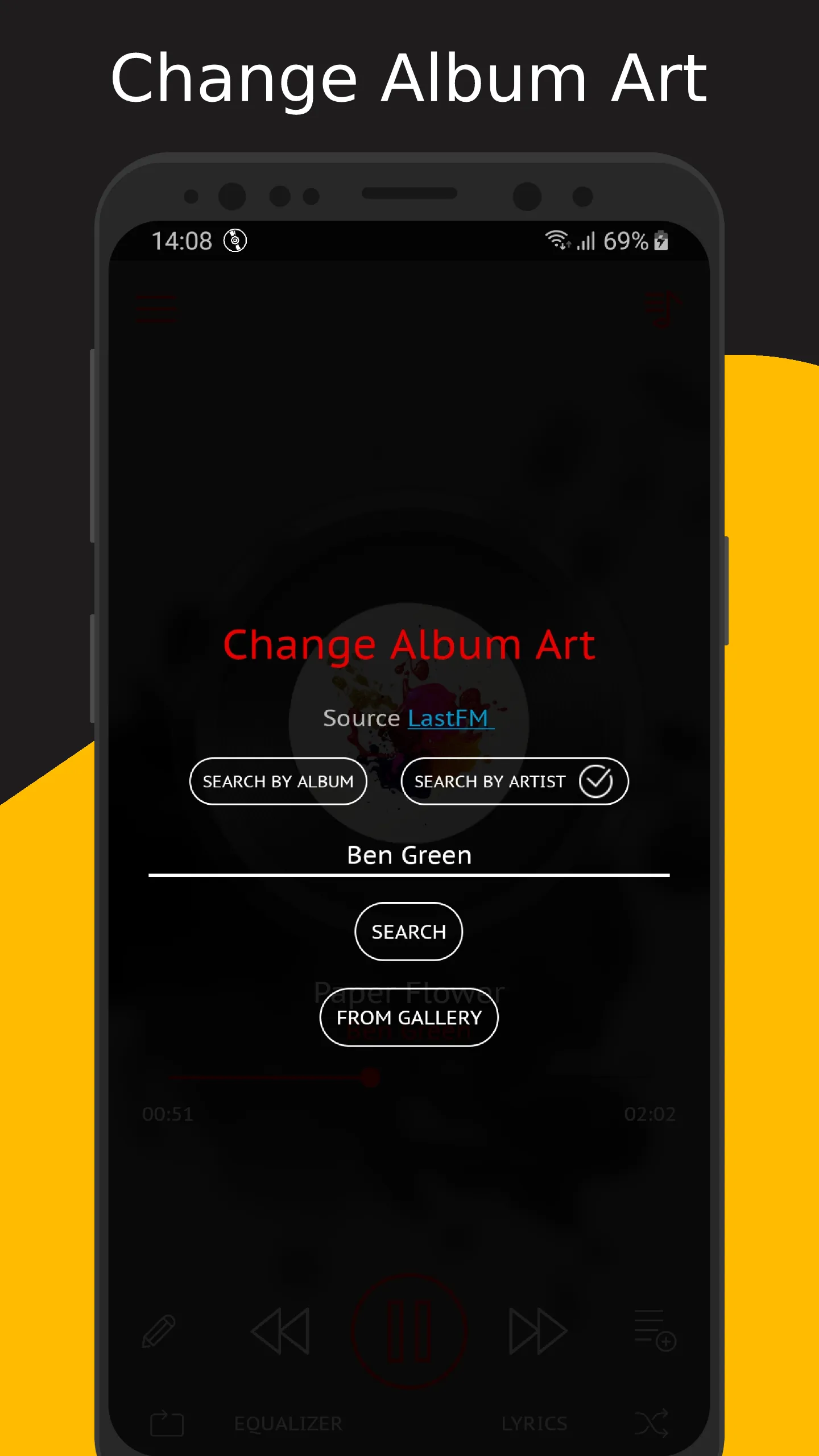 Crimson Music Player | Indus Appstore | Screenshot