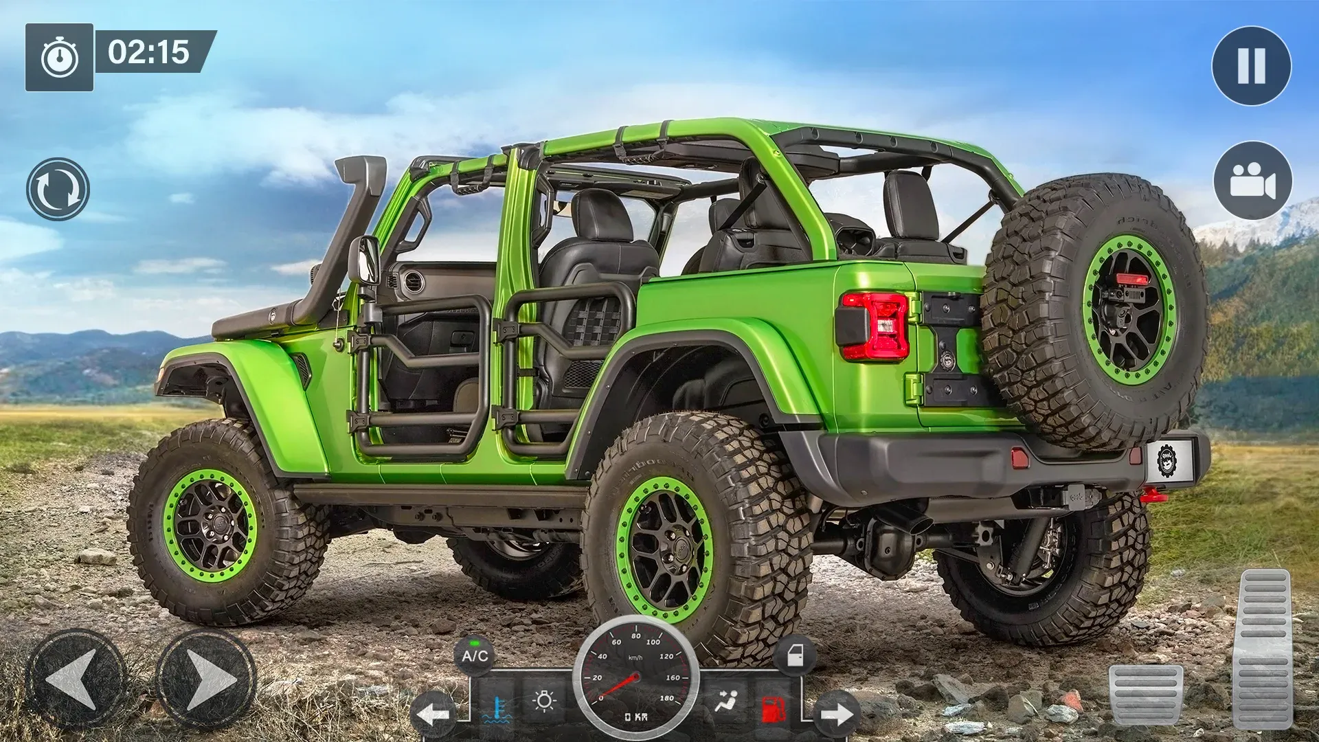 Offroad Jeep Driving Car Games | Indus Appstore | Screenshot