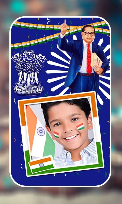 Ambedkar Jayanti Photo Frames | Indus Appstore | Screenshot