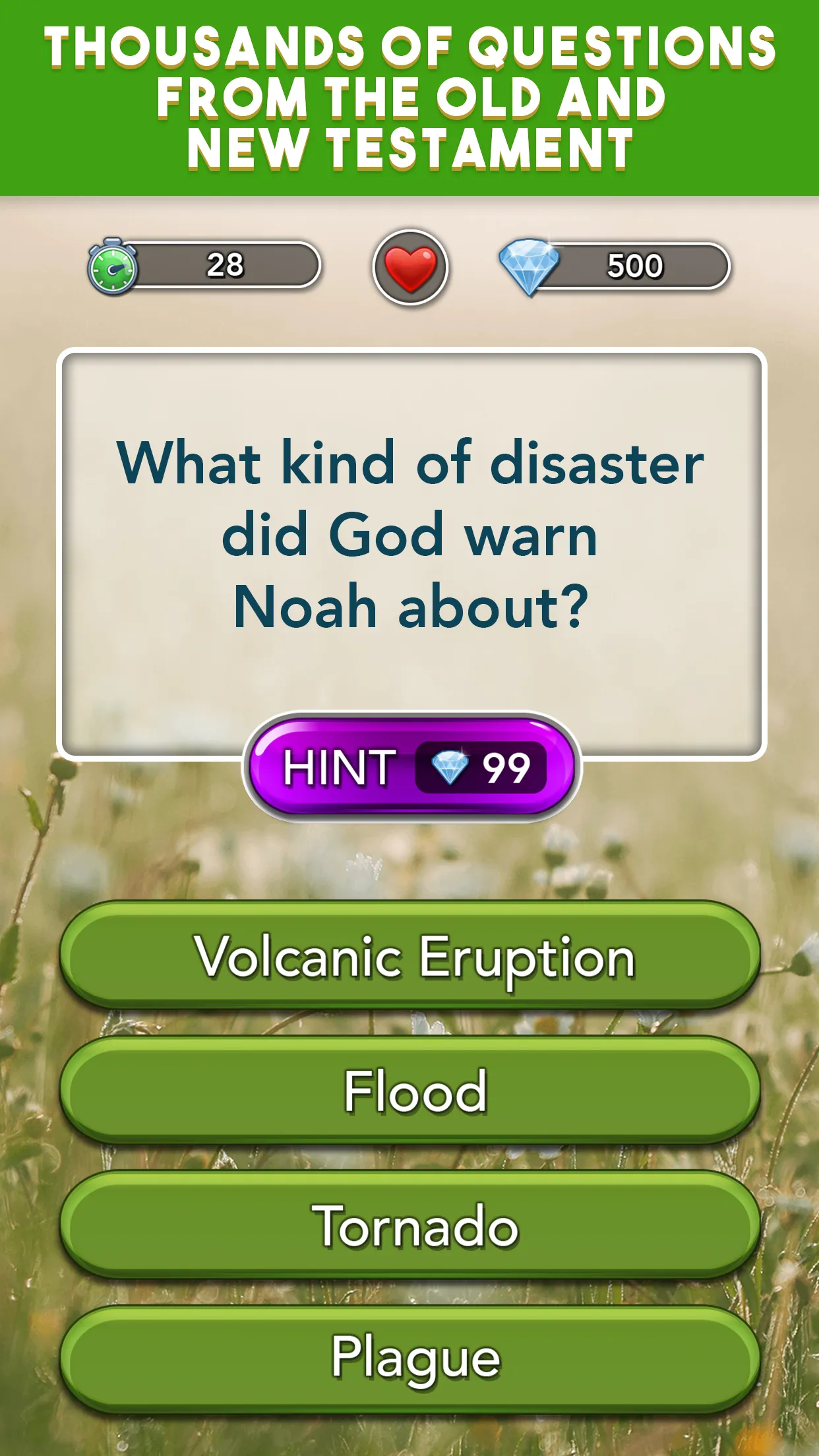 Daily Bible Trivia Bible Games | Indus Appstore | Screenshot