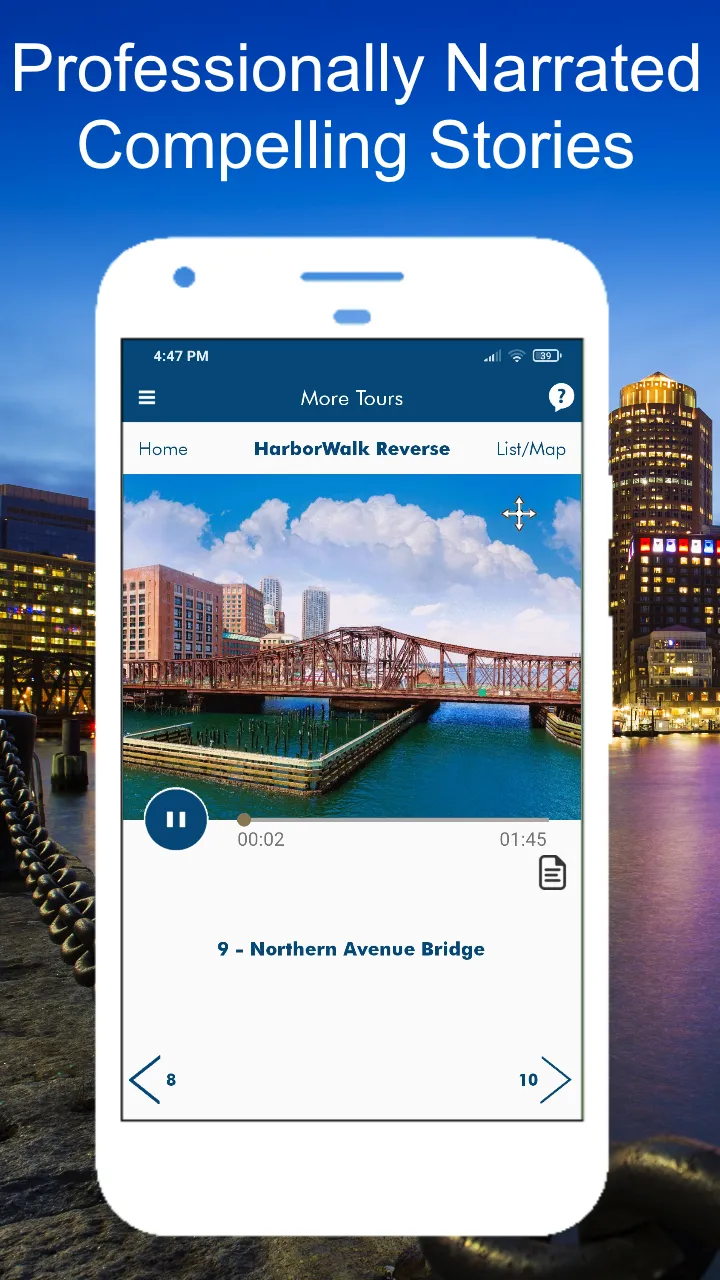 Boston Harborwalk Tour Guide | Indus Appstore | Screenshot