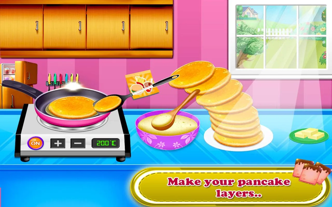 Sweet Pancake Maker Game | Indus Appstore | Screenshot