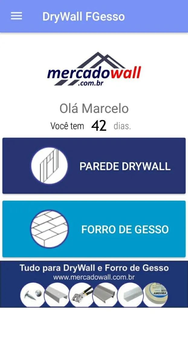 DryWall e Forro de Gesso | Indus Appstore | Screenshot