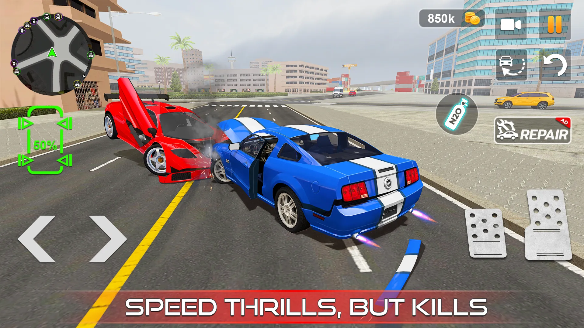 Car Crash Games Mega Car Games | Indus Appstore | Screenshot