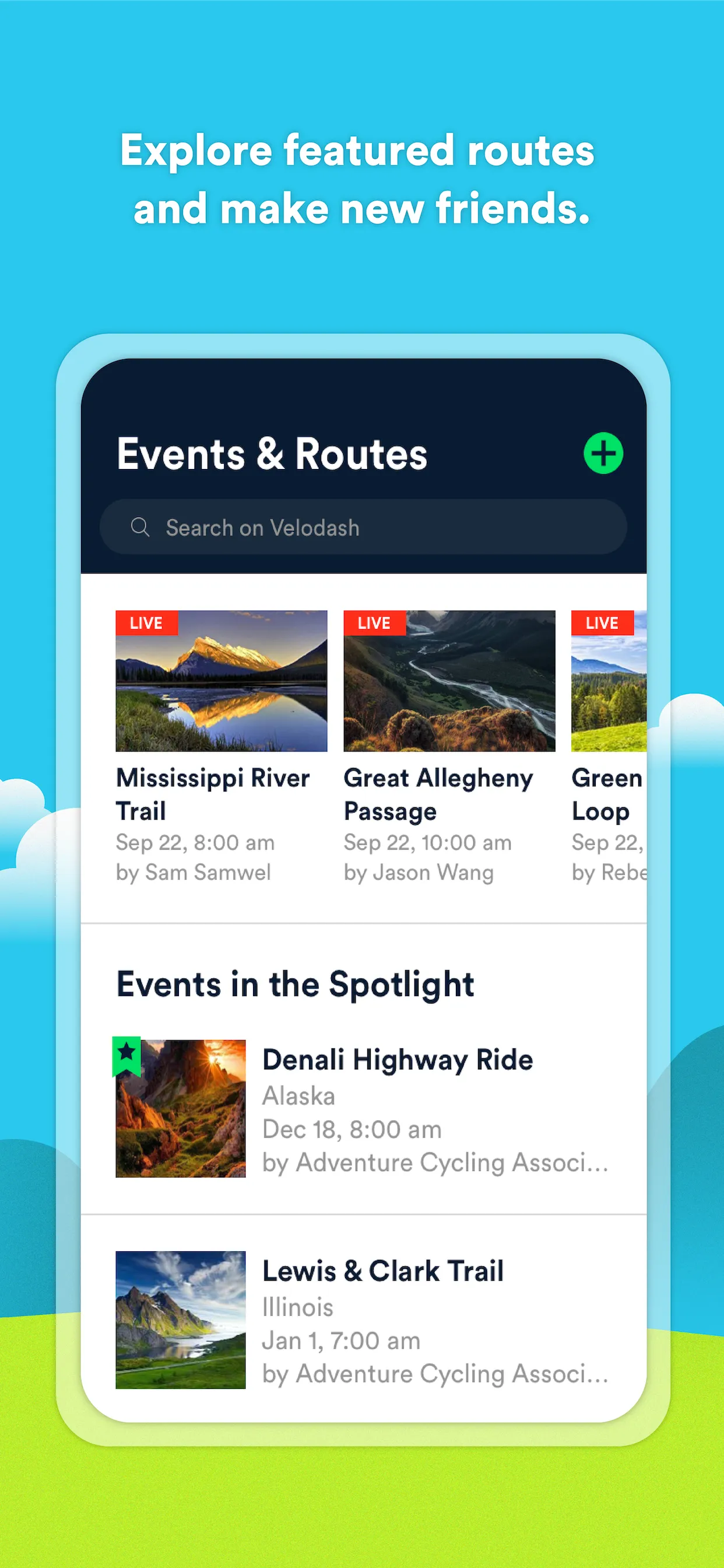 Velodash: Find cycling events | Indus Appstore | Screenshot