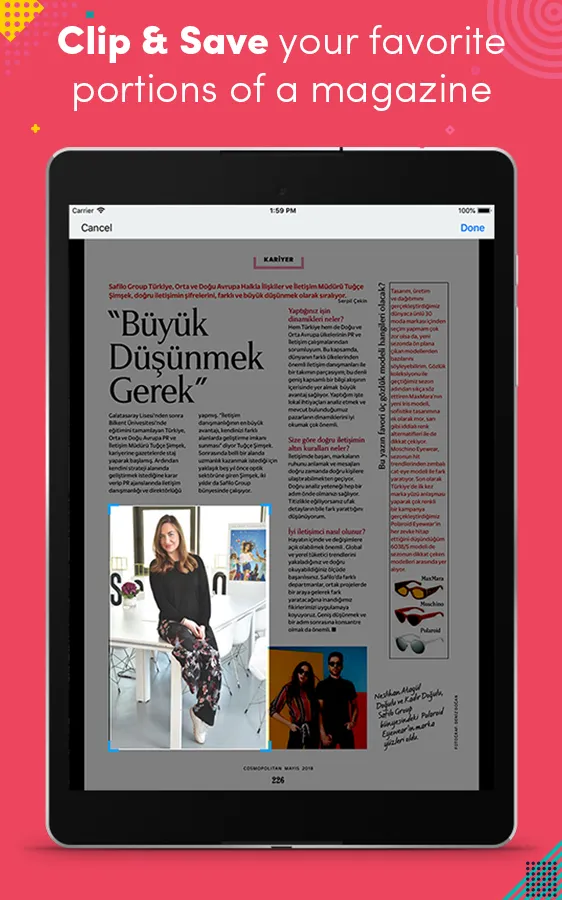 Cosmopolitan Türkiye | Indus Appstore | Screenshot