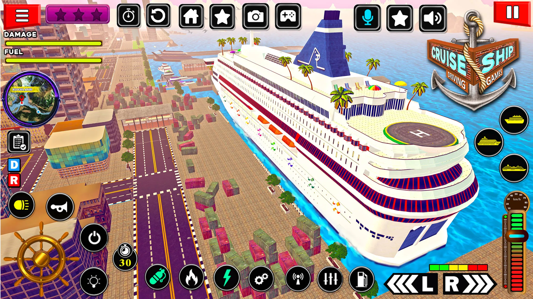 Cruise Ship Driving Games | Indus Appstore | Screenshot