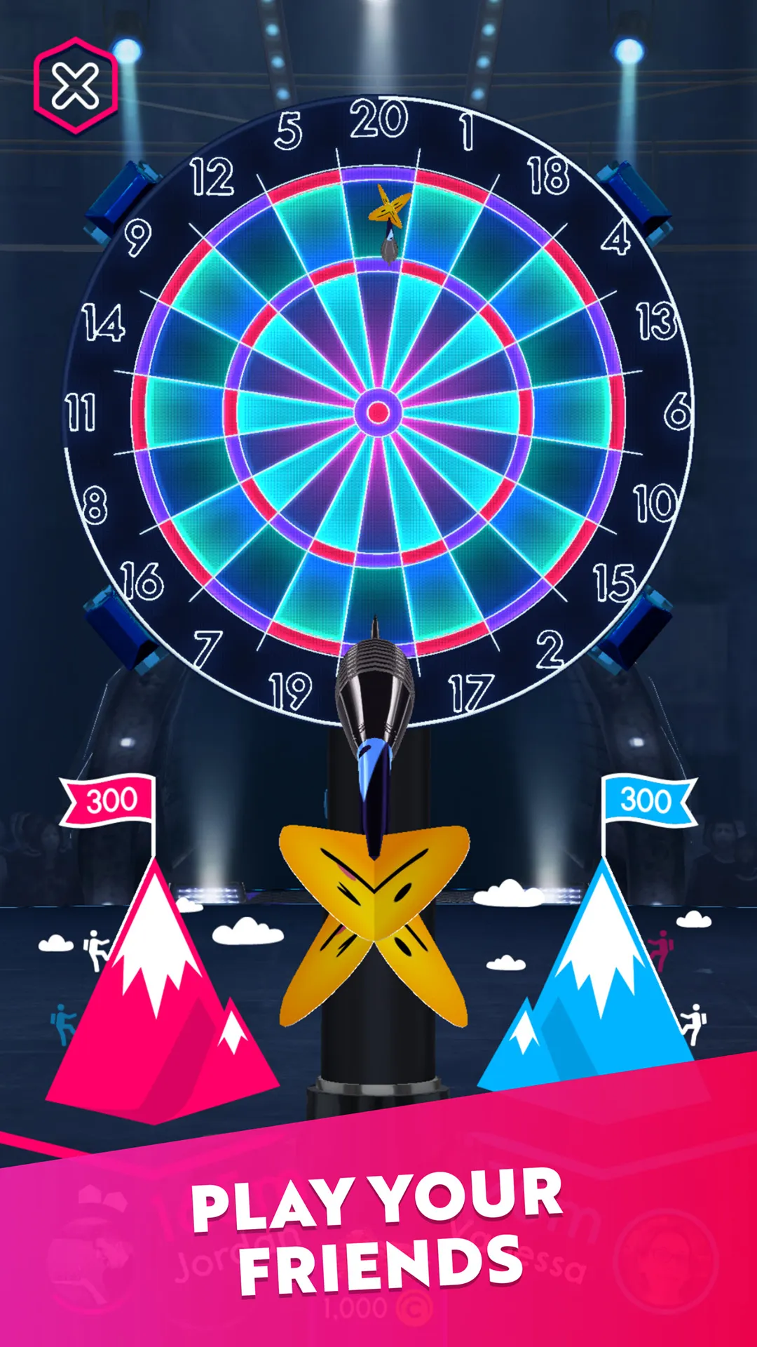 Darts of Fury | Indus Appstore | Screenshot