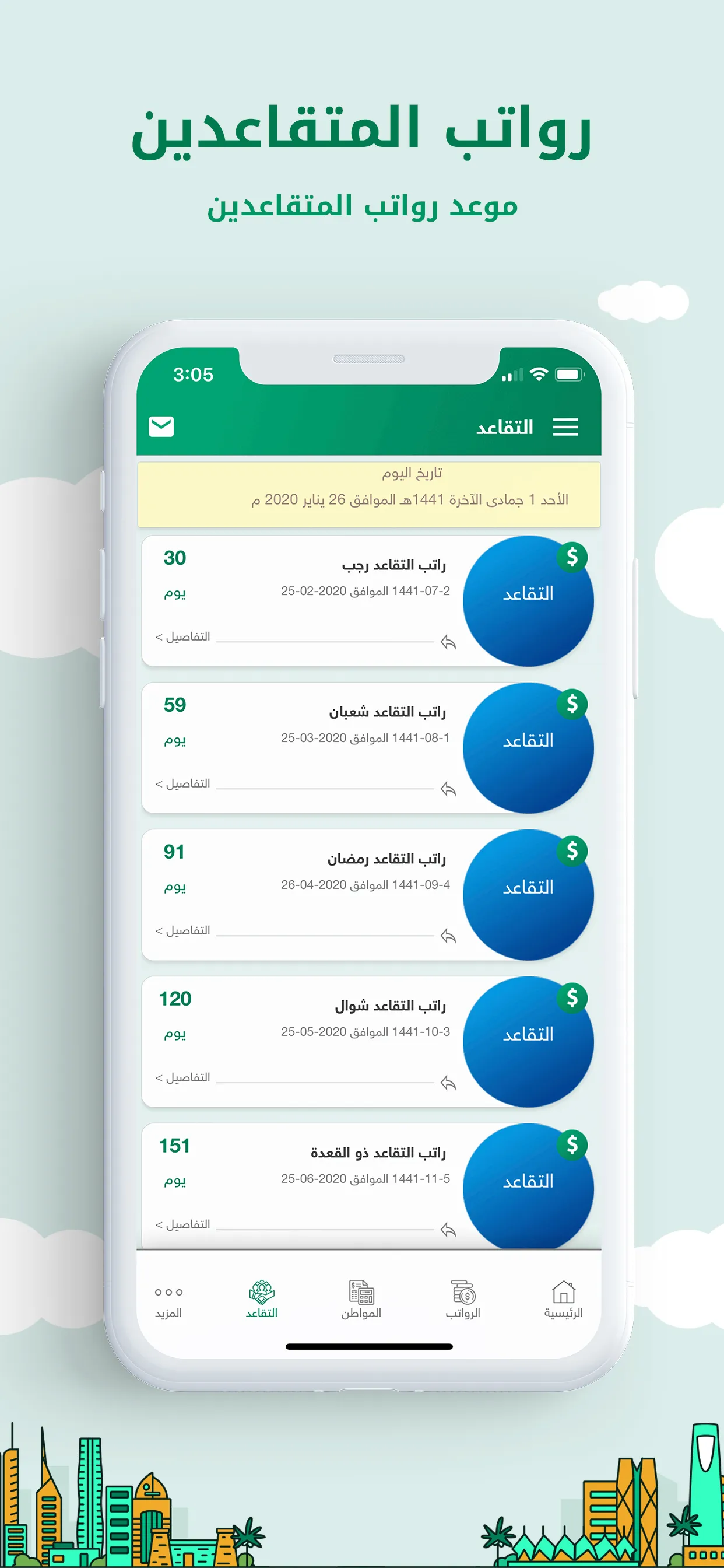 رواتب السعودية | Indus Appstore | Screenshot