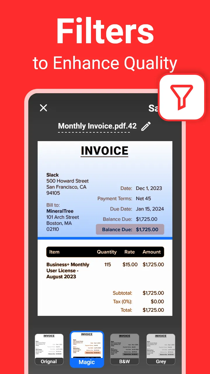 PDF Scanner App | Indus Appstore | Screenshot