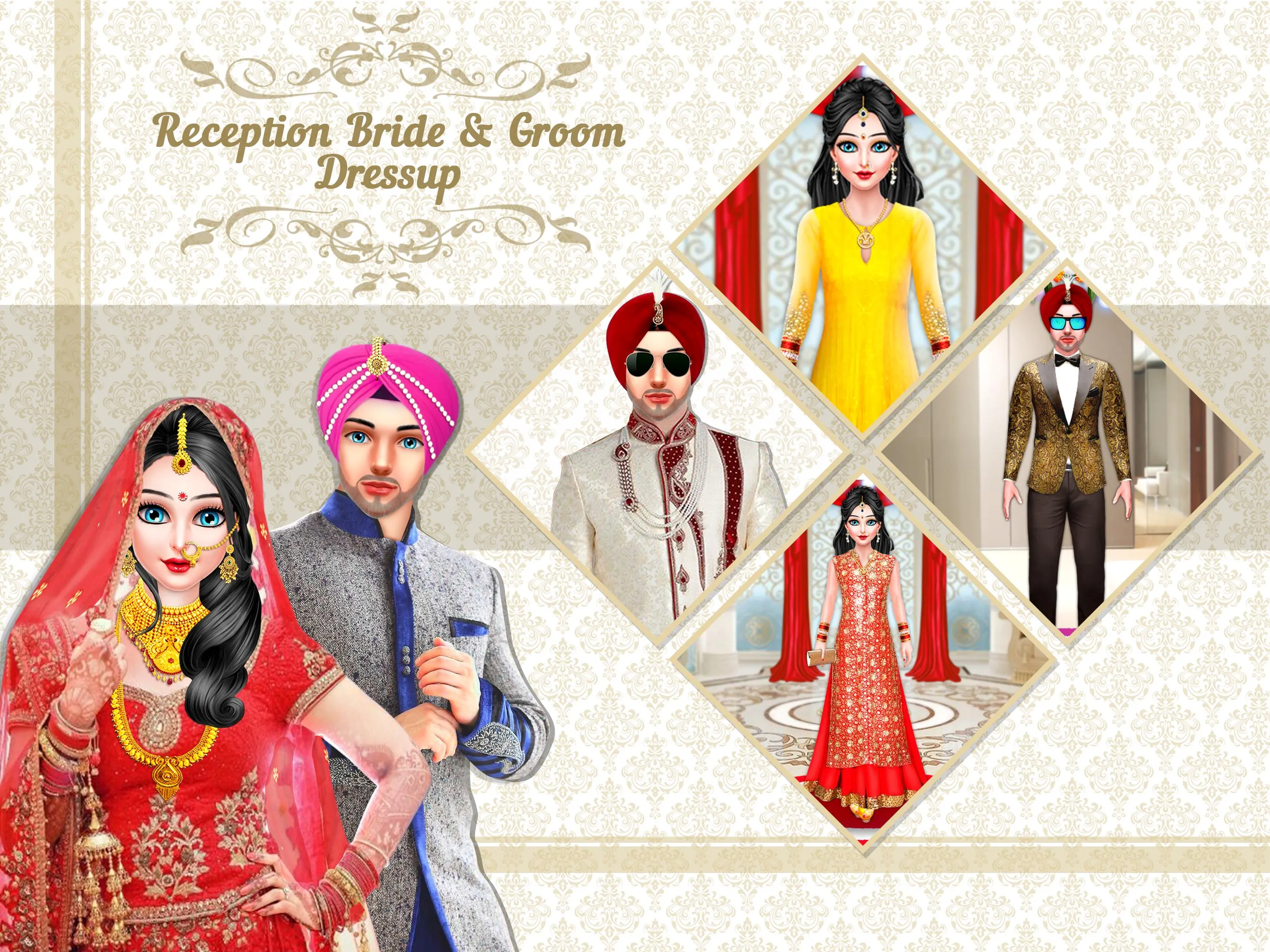 Punjabi Wedding-Indian Girl Ar | Indus Appstore | Screenshot