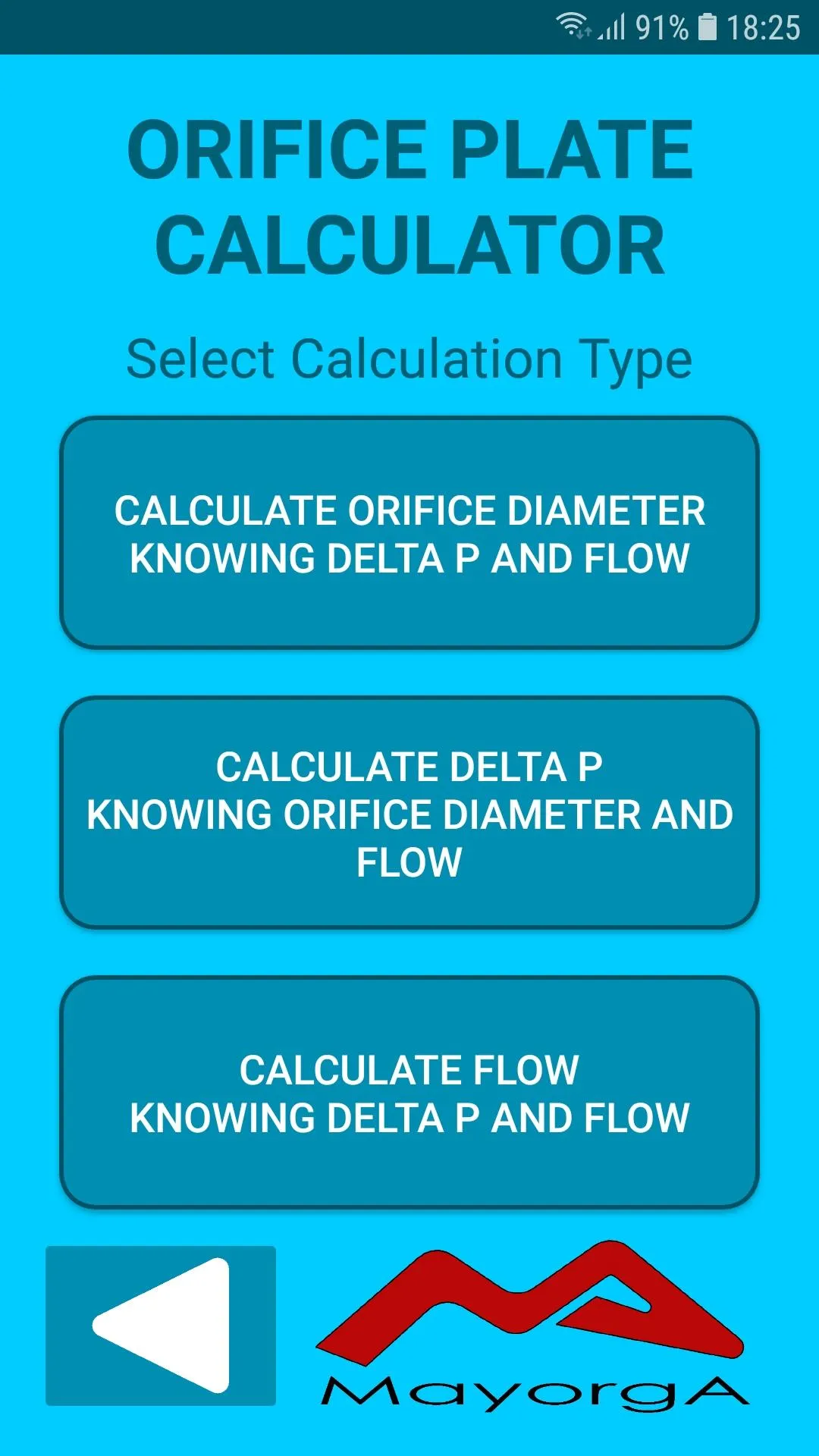 Orifice Plate Calculator | Indus Appstore | Screenshot