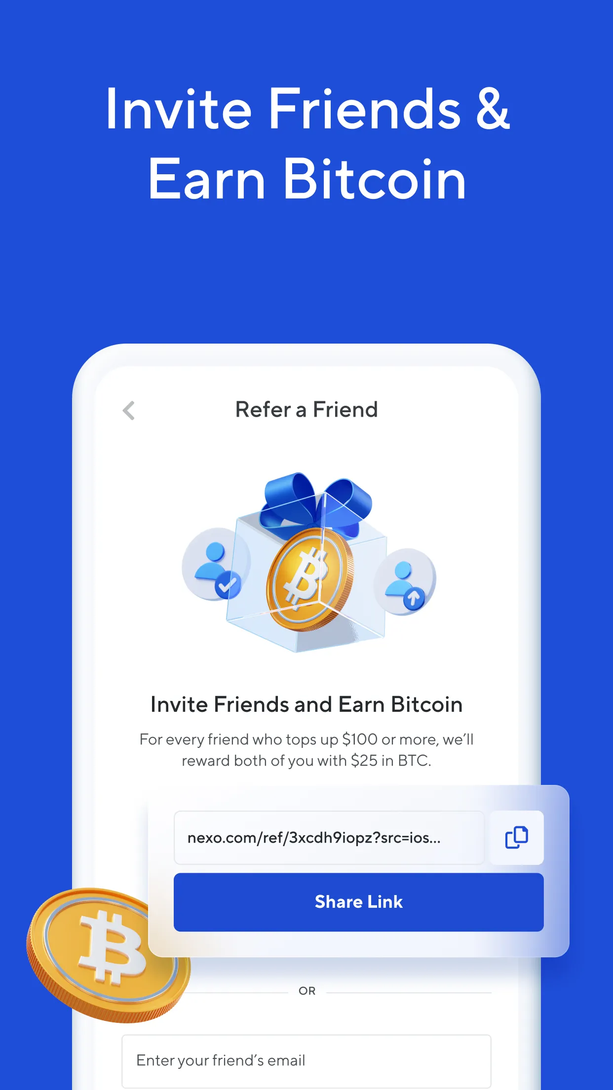 Nexo: Buy Bitcoin & Crypto | Indus Appstore | Screenshot