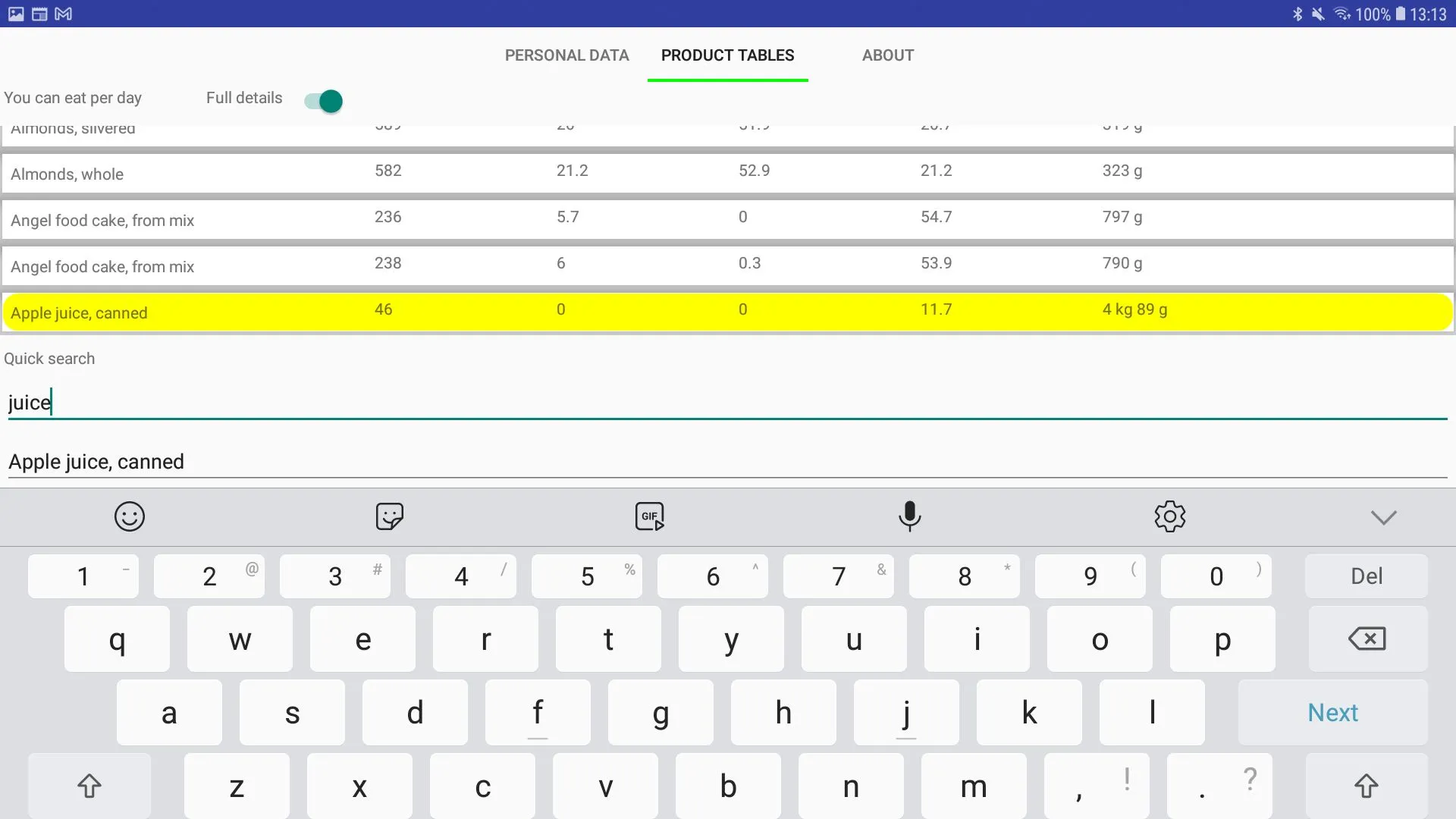 Calorie Calculator | Indus Appstore | Screenshot