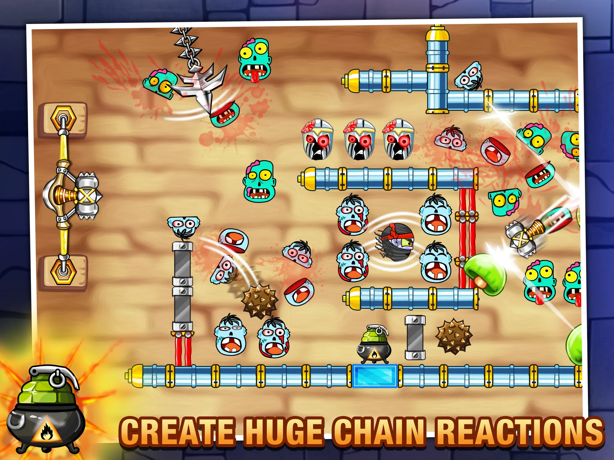 Zombie Slice: Zombie Games | Indus Appstore | Screenshot