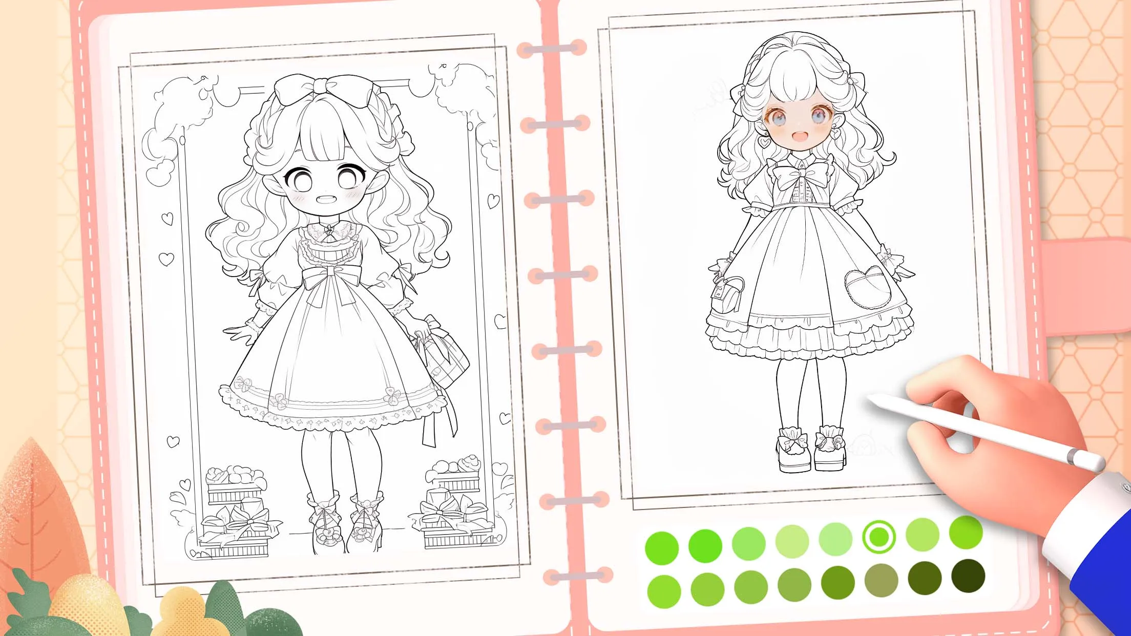 Doll Color: Princess Coloring | Indus Appstore | Screenshot